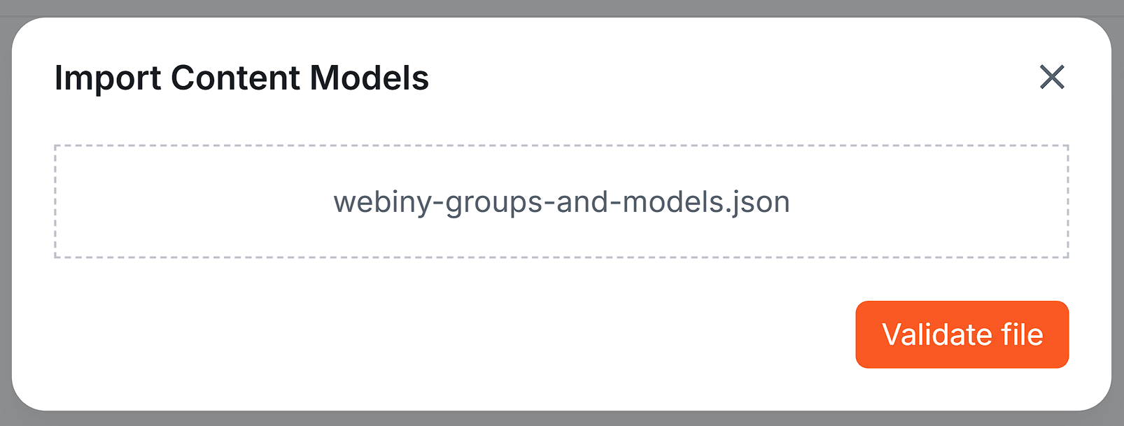 Headless CMS - Export Content Models